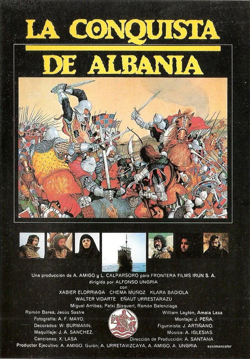The Conquest of Albania (1983) poster