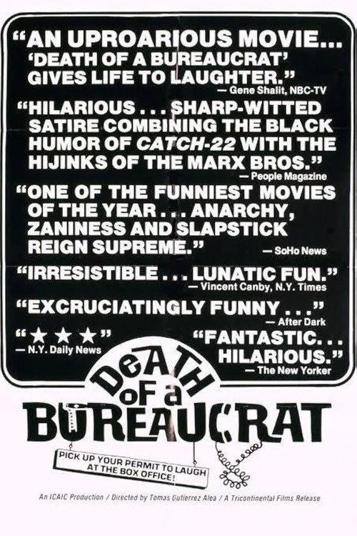 La muerte de un burócrata (1966) poster