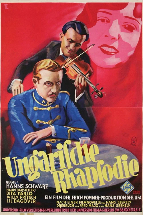 Hungarian Rhapsody (1928) poster