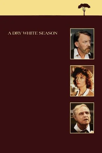 A Dry White Season (1989) poster